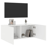 TV Cabinet Wall-mounted White 100x30x41 cm 836966