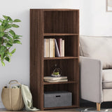Highboard Brown Oak 50x41x124 cm Engineered Wood 846403