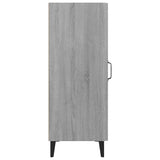 Sideboard Grey Sonoma 34.5x34x90 cm Engineered Wood 817406