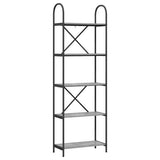 Bookshelf Grey Sonoma 60 x 30 x 183 cm Engineered wood 879908