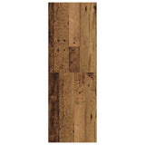 TV Cabinet Set Old Wood 37 x 37 x 107 cm Engineered Wood 875081