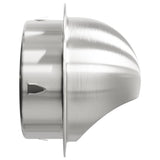 Air Vent Covers 8 pcs Silver 150 mm Stainless Steel 42019381