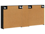 Bathroom Cabinet Set 3 pcs 120 x 14.5 x 70 cm Engineered wood 3403745