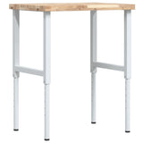 Workbench 80x60x cm Solid Wood Acacia Rectangular 3309712