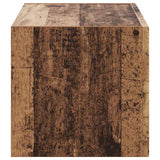 TV Wall Cabinet Old Wood 60 x 31 x 29.5 cm Engineered Wood 892205