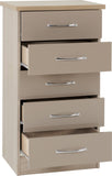 ZNTS Nevada 5 Drawer Narrow Chest 100-102-094