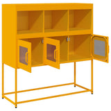 Sideboard Mustard Yellow 100.5x39x107 cm Cold-rolled Steel 853419