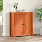 Sideboard Wax Brown 70 x 35 x 80 cm Solid Pine Wood 869898