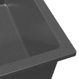 Kitchen Sink Grey 38 x 44 x 20 cm Granite 4012352