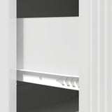 Drawer Cabinet High Gloss White 66 x 34.5 x 90 cm 894609