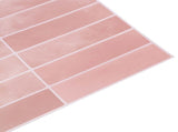 Rectangular Tile 20 pcs Pink 29 x 23 x 0.08 cm 42046163