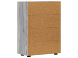 Sideboard FLORIN Grey Sonoma 55.5 x 29 x 100 cm Engineered Wood 880257