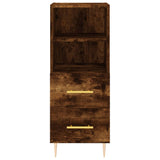 ZNTS Sideboard Smoked Oak 34.5x34x90 cm Engineered Wood 828657