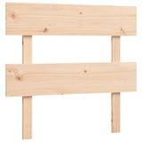 Bed Frame without Mattress Single Solid Wood 3195056