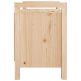 Hall Bench 80x40x60 cm Solid Wood Pine 821779