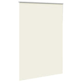Roller Blind Blackout Off White 150x230 cm Fabric Width 146.6 cm Polyester 4011736