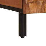 Coffee Table with Drawer Brown 80 x 54 x 40 cm Solid Mango Wood 4017913