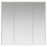 Bathroom Mirror Cabinet Sonoma Oak 73.5 x 15.5 x 70 cm 889257