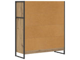 Book Cabinet Artisian Oak 80 x 30 x 121 cm Engineered Wood 886419