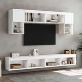 TV Cabinet with LED Lights White 100x30x30 cm 837155