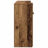 Reception Desk Old Wood 200x50x103,5 cm Engineered Wood 3324221