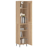 Highboard Sonoma Oak 34.5x34x180 cm Engineered Wood 3200148