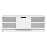 TV Cabinet White 102x35.5x36.5 cm Engineered Wood 811367