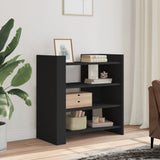 Sideboard Black 73.5x35x75 cm Engineered Wood 848389
