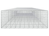 Gabion with 5 mm Wire and 5x10 cm Mesh 500x100x50 cm 3464812