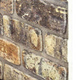 3D Wall Panels with Multicolour Brick Design 10 pcs EPS 147204