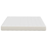 Bed Mattress with Mattress Cream 180 x 200 cm Fabric 42008303