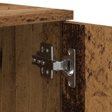 Storage Bed Frame Old wood 100 x 200 cm Engineered wood 3335187