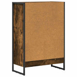 Book Cabinet Smoke Oak 60 x 30 x 86.5 cm Engineered Wood 886386