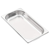 50893 Gastronorm Containers 12 pcs GN 1/3 40 mm Stainless Steel