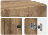 Bathroom Storage Cainet ALKMAAR Artisan Oak 59.5 x 31 x 80 cm 896184