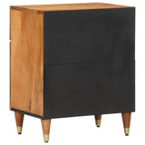 ZNTS Bedside Cabinet 50x33x60 cm Solid Wood Mango 358292