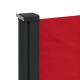 Retractable Side Awning Red 140x600 cm 4004507