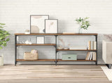 Console Table Old Wood 150 x 29 x 76.5 cm Engineered Wood 882796