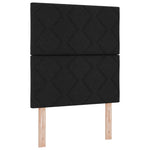 ZNTS Bed Frame Black 80x200 cm Fabric 3344762