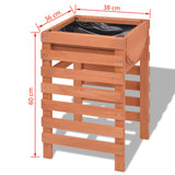 Planter 38x36x60 cm Wood 42348