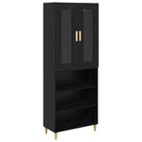 Highboard Black Oak 69.5 x 34 x 180 cm 3416148