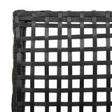 Garden Chair 2 pcs Black 55 x 53 x 85 cm Poly Rattan 42003445