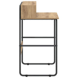 Desk with Storage Artisan Oak 80 x 50 x 91 cm 8008025