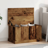 Storage Box Old Wood 70x40x38 cm Engineered Wood 857161