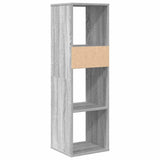 ZNTS Book Cabinet Grey Sonoma 34x31x112 cm Engineered Wood 860288