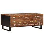Coffee Table 100x54x40 cm Solid Wood Reclaimed&Engineered Wood 351952