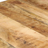 Dining Table 160x80x76 cm Rough Mango Wood 321974