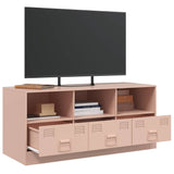 TV Cabinet Pink 99x39x44 cm Steel 841734