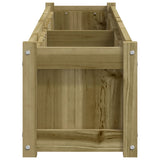 Garden Planter 180x31x31 cm Impregnated Wood Pine 837502