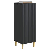 Sideboard Black 33 x 34.5 x 90 cm Engineered Wood 894596